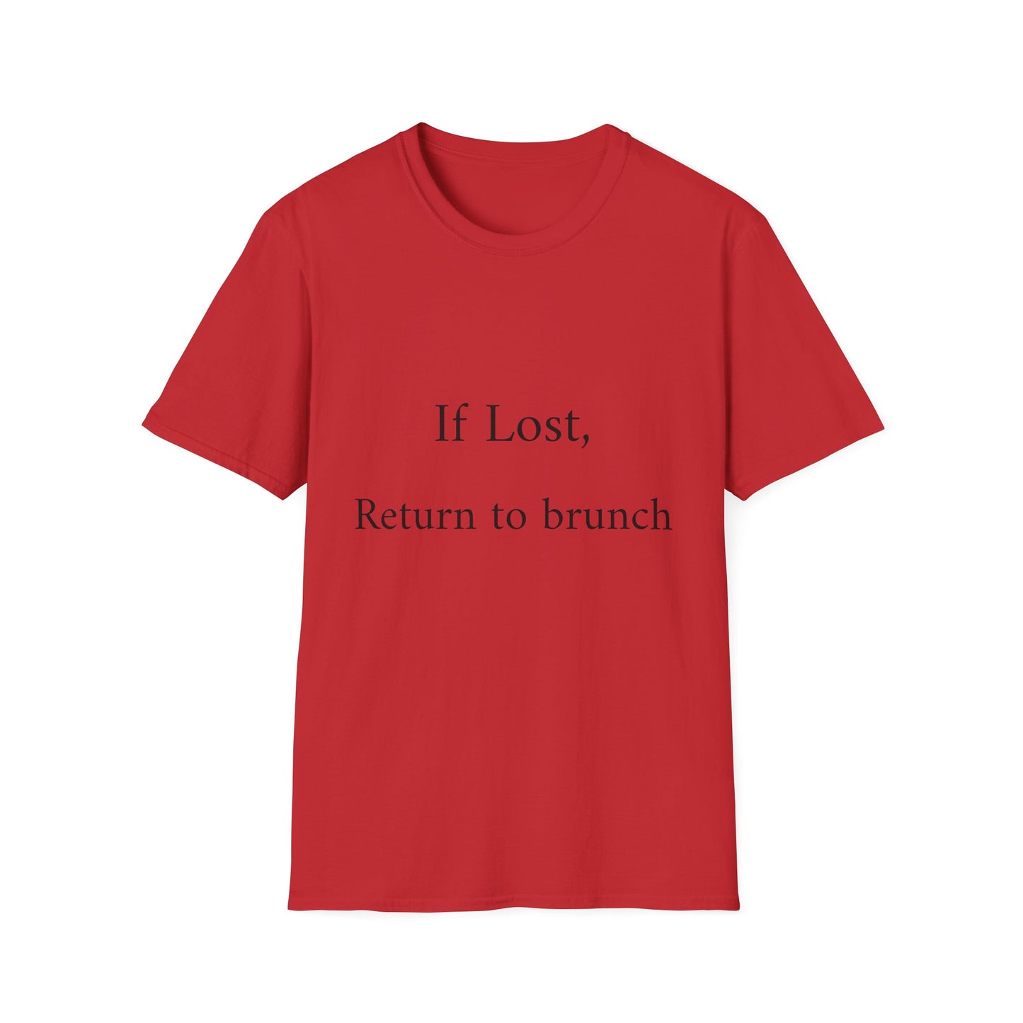 Brunch Lover's T-Shirt, Casual Tee, Gift for Foodies, Funny Quote Shirt, Ideal for Birthdays, Brunch Events, Everyday Wear