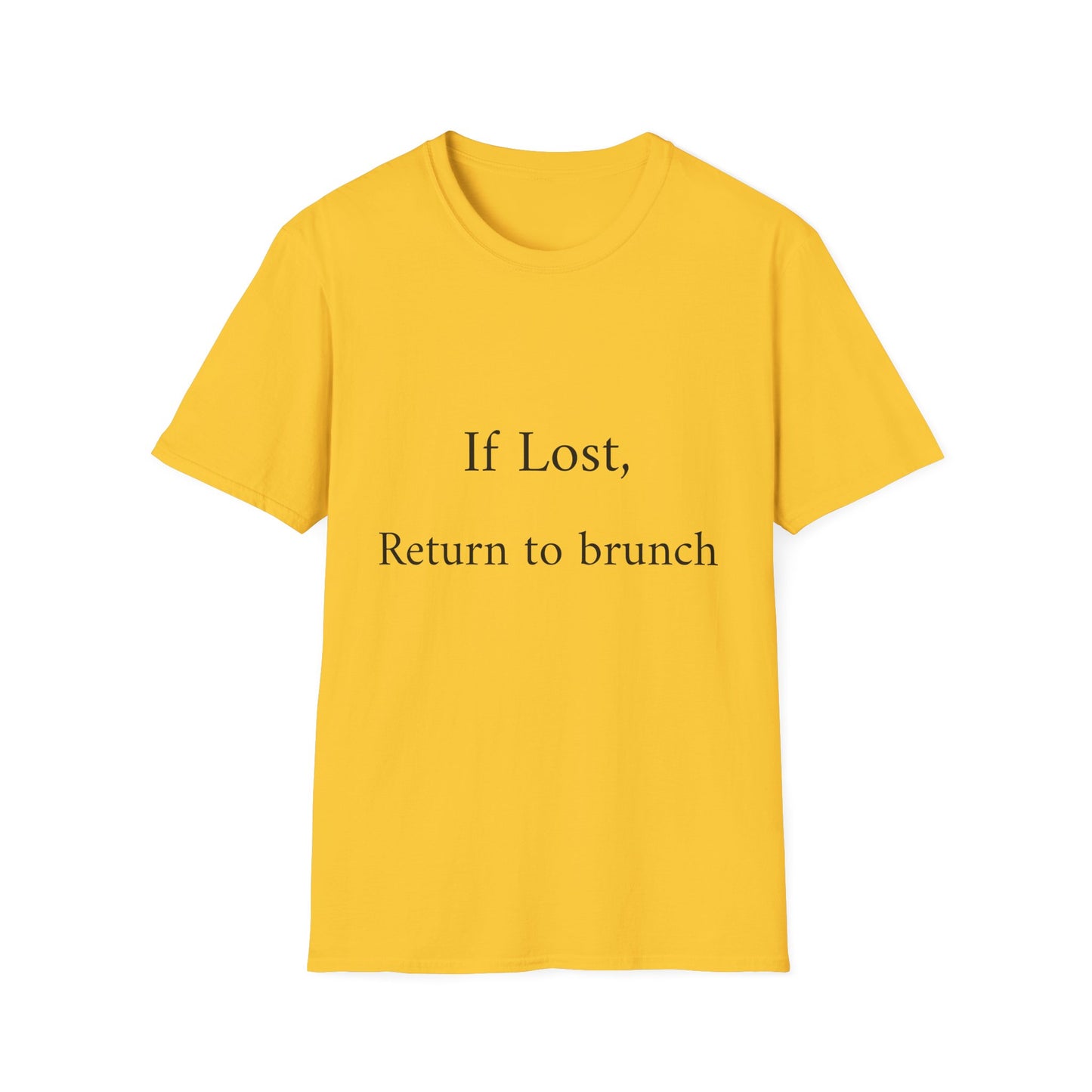 Brunch Lover's T-Shirt, Casual Tee, Gift for Foodies, Funny Quote Shirt, Ideal for Birthdays, Brunch Events, Everyday Wear