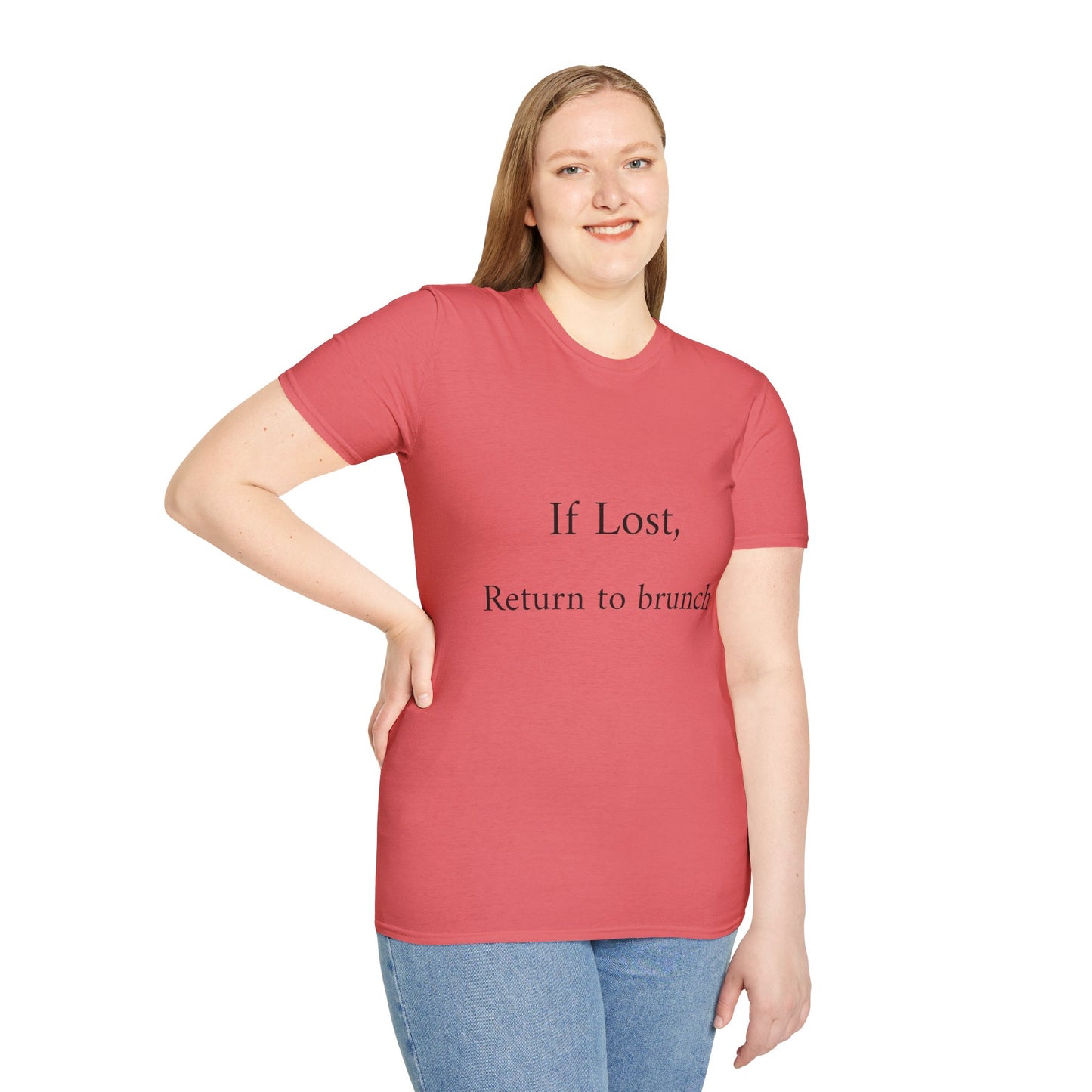 Brunch Lover's T-Shirt, Casual Tee, Gift for Foodies, Funny Quote Shirt, Ideal for Birthdays, Brunch Events, Everyday Wear