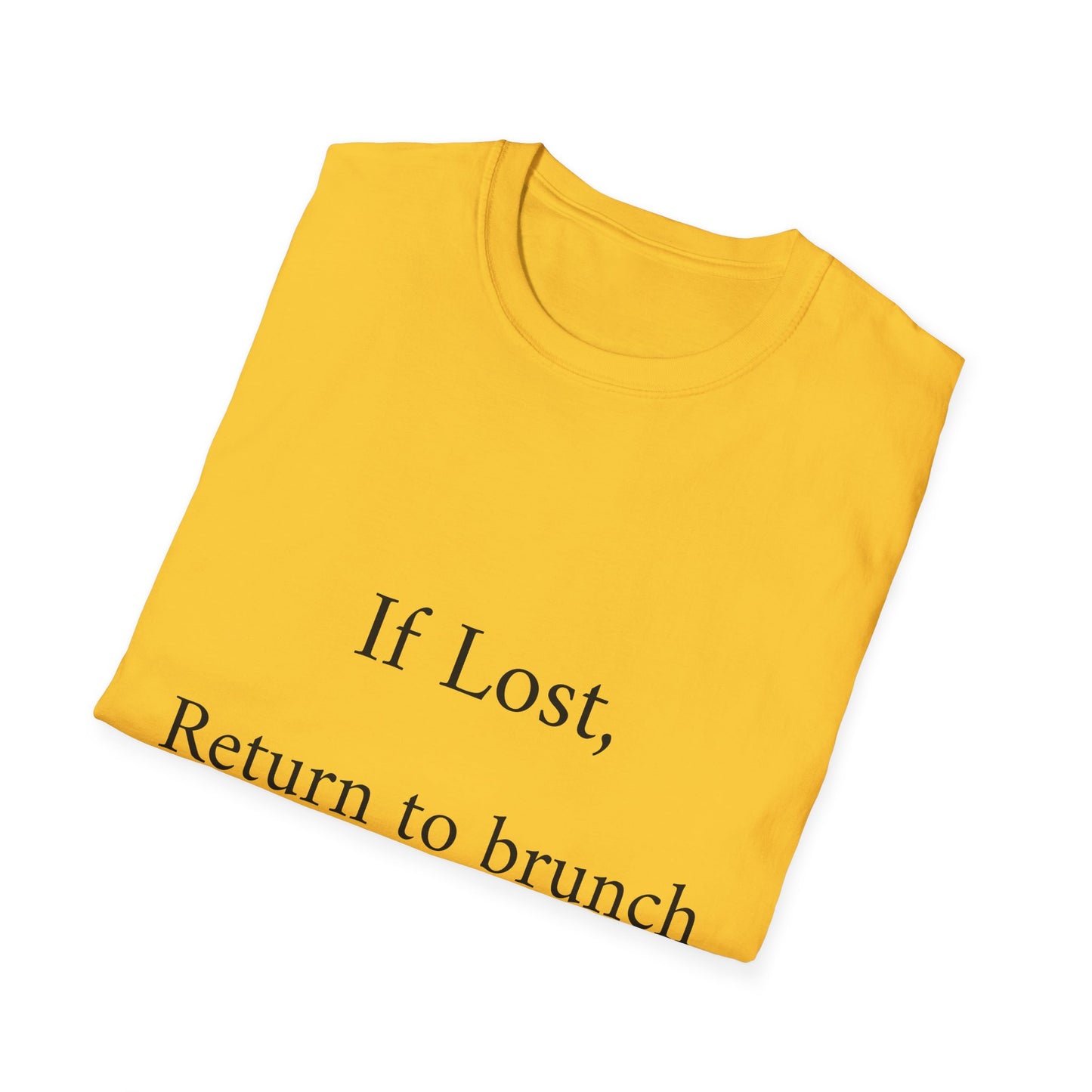 Brunch Lover's T-Shirt, Casual Tee, Gift for Foodies, Funny Quote Shirt, Ideal for Birthdays, Brunch Events, Everyday Wear