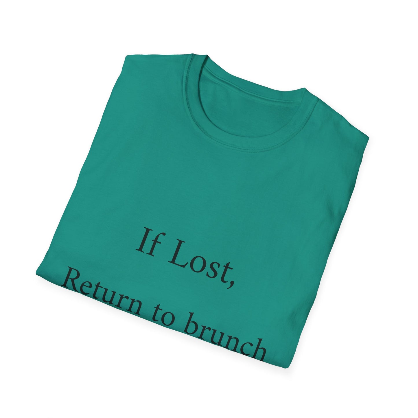 Brunch Lover's T-Shirt, Casual Tee, Gift for Foodies, Funny Quote Shirt, Ideal for Birthdays, Brunch Events, Everyday Wear