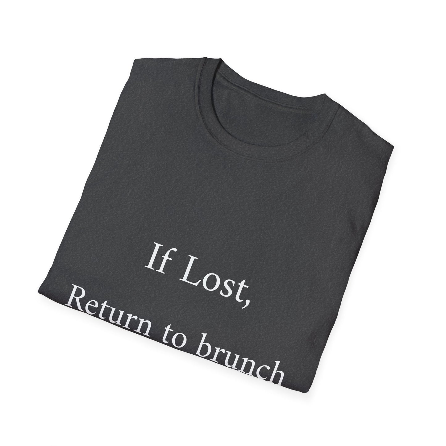 Brunch Lover's T-Shirt, Casual Tee, Gift for Foodies, Funny Quote Shirt, Ideal for Birthdays, Brunch Events, Everyday Wear