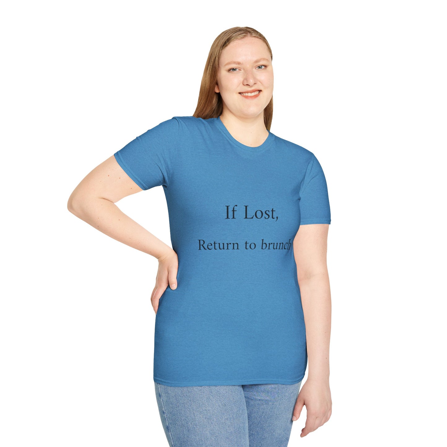 Brunch Lover's T-Shirt, Casual Tee, Gift for Foodies, Funny Quote Shirt, Ideal for Birthdays, Brunch Events, Everyday Wear