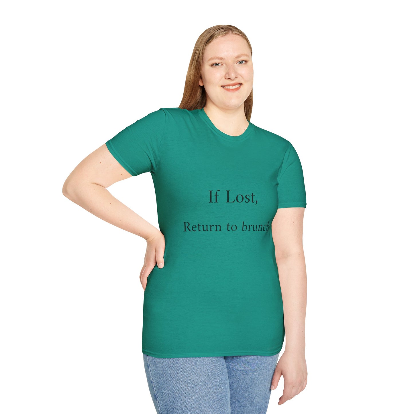 Brunch Lover's T-Shirt, Casual Tee, Gift for Foodies, Funny Quote Shirt, Ideal for Birthdays, Brunch Events, Everyday Wear