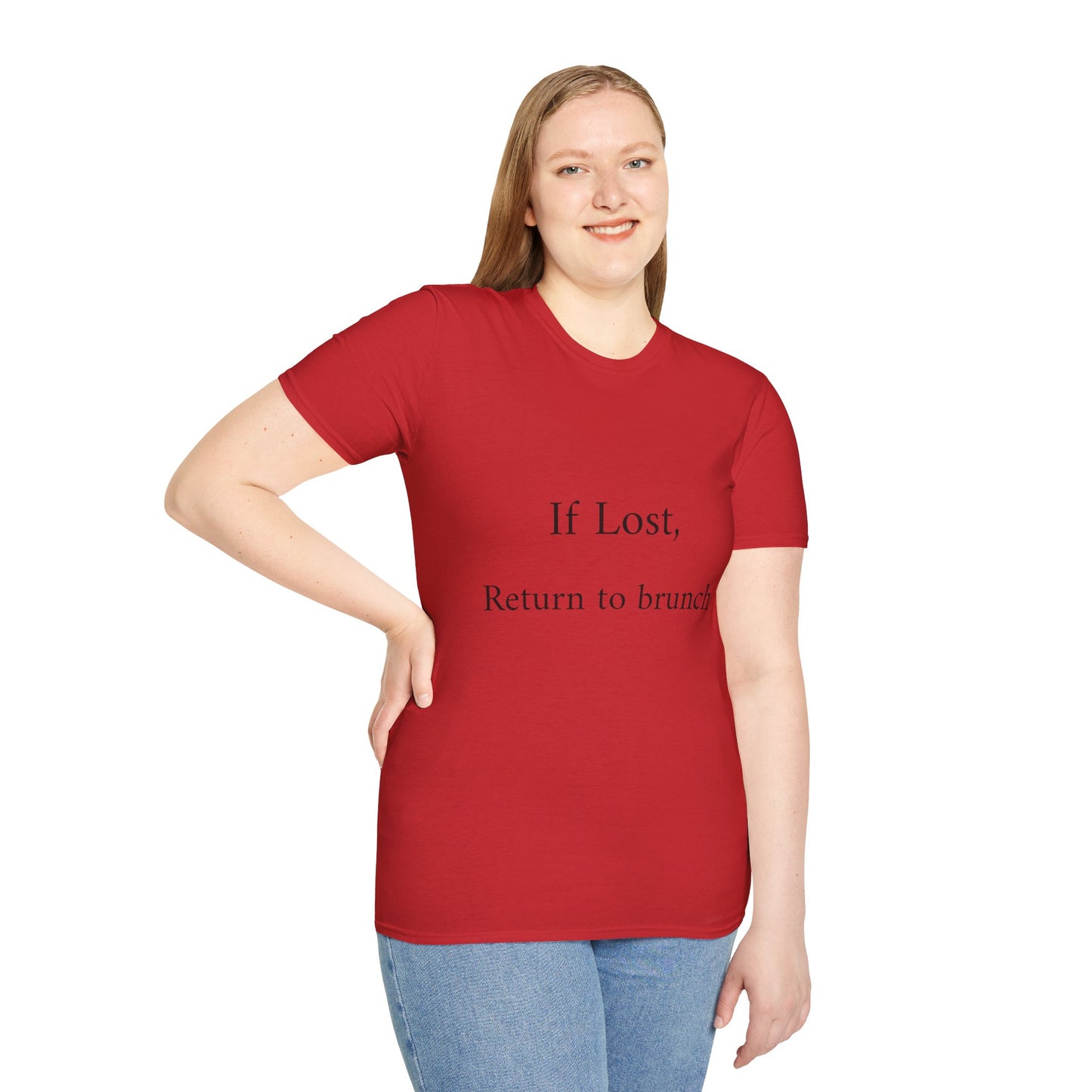 Brunch Lover's T-Shirt, Casual Tee, Gift for Foodies, Funny Quote Shirt, Ideal for Birthdays, Brunch Events, Everyday Wear