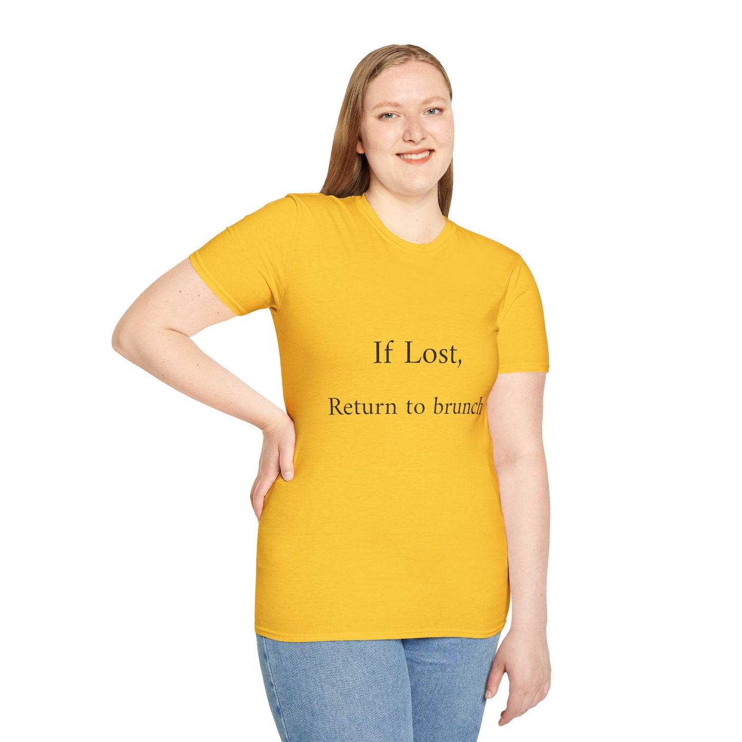 Brunch Lover's T-Shirt, Casual Tee, Gift for Foodies, Funny Quote Shirt, Ideal for Birthdays, Brunch Events, Everyday Wear