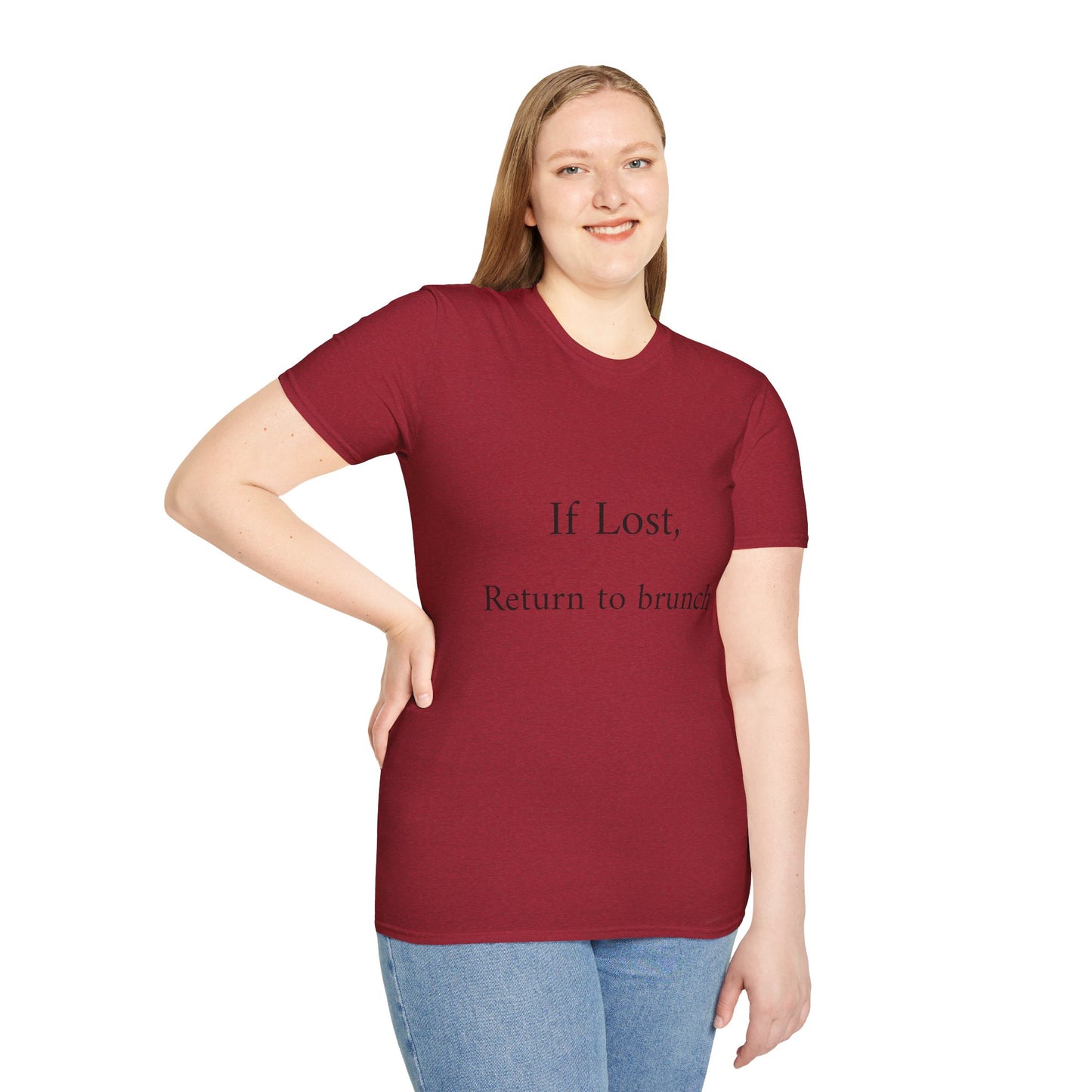 Brunch Lover's T-Shirt, Casual Tee, Gift for Foodies, Funny Quote Shirt, Ideal for Birthdays, Brunch Events, Everyday Wear