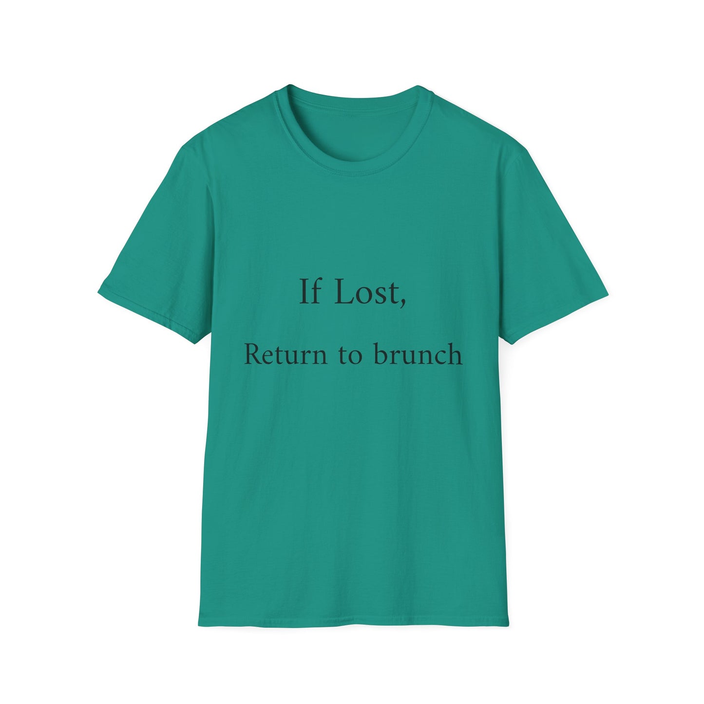 Brunch Lover's T-Shirt, Casual Tee, Gift for Foodies, Funny Quote Shirt, Ideal for Birthdays, Brunch Events, Everyday Wear