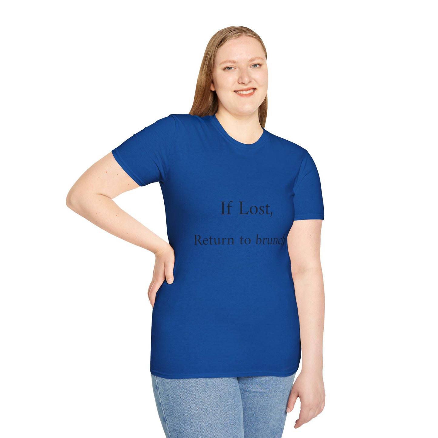 Brunch Lover's T-Shirt, Casual Tee, Gift for Foodies, Funny Quote Shirt, Ideal for Birthdays, Brunch Events, Everyday Wear