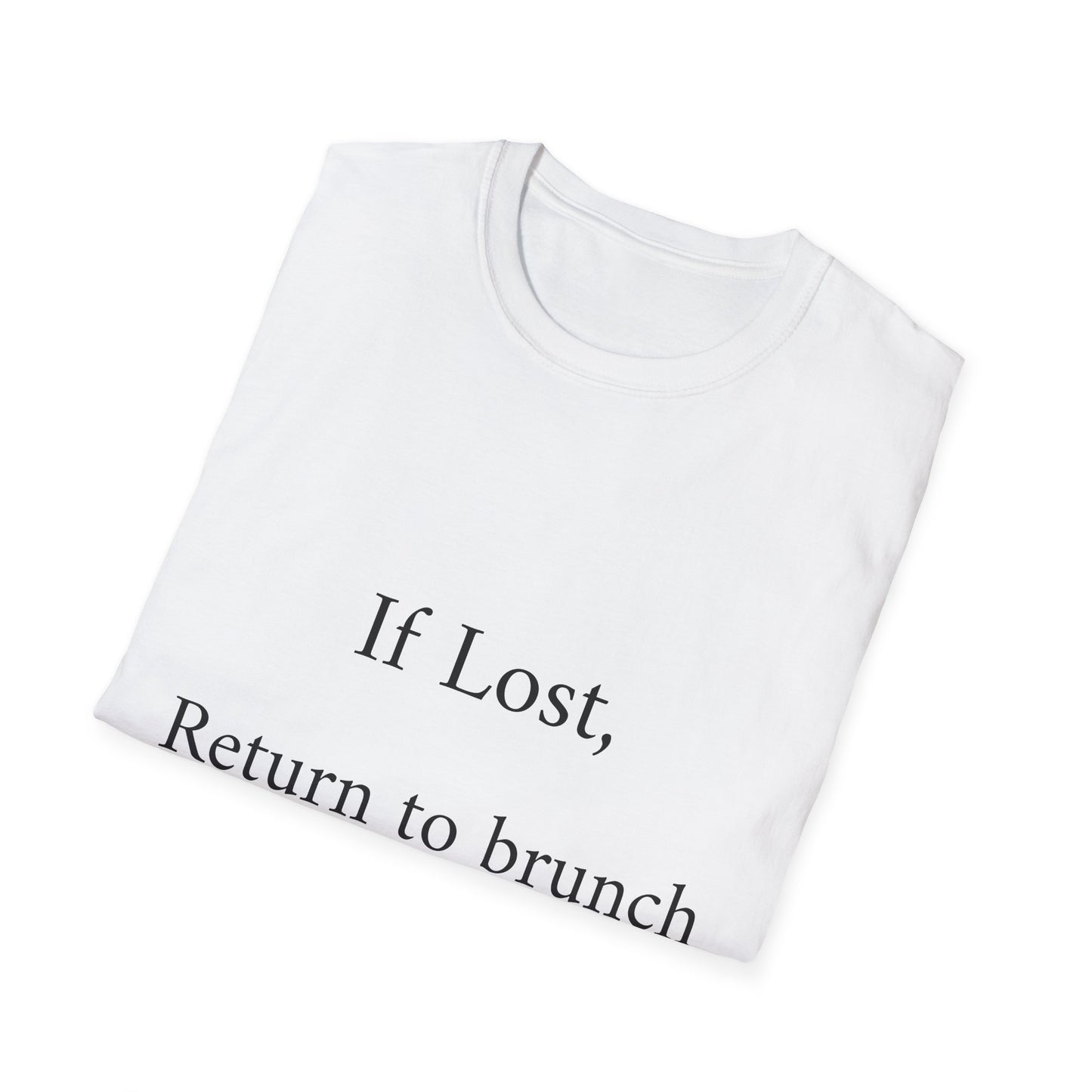 Brunch Lover's T-Shirt, Casual Tee, Gift for Foodies, Funny Quote Shirt, Ideal for Birthdays, Brunch Events, Everyday Wear