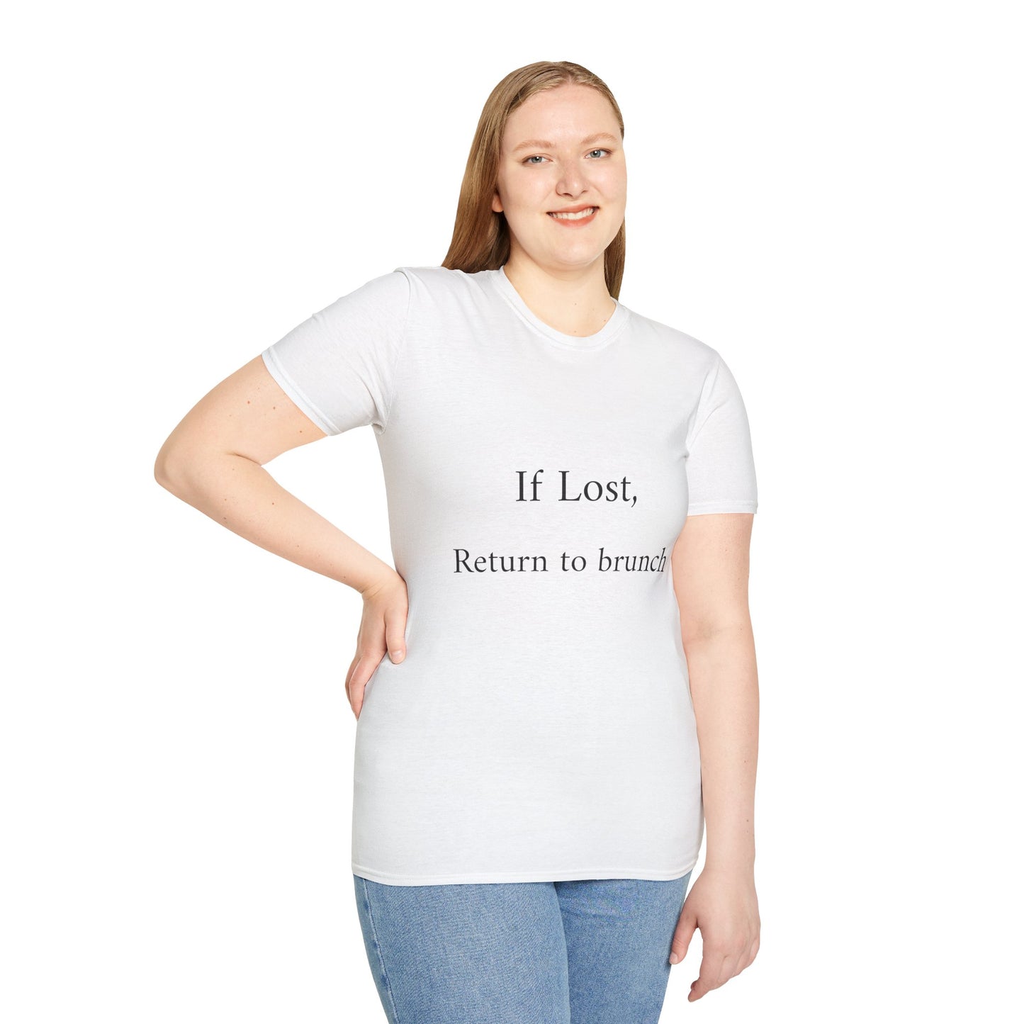 Brunch Lover's T-Shirt, Casual Tee, Gift for Foodies, Funny Quote Shirt, Ideal for Birthdays, Brunch Events, Everyday Wear