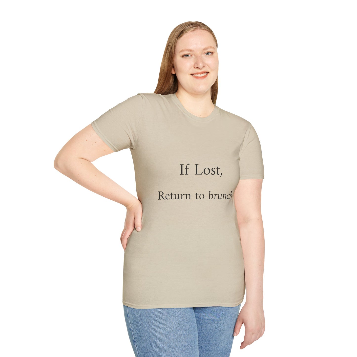 Brunch Lover's T-Shirt, Casual Tee, Gift for Foodies, Funny Quote Shirt, Ideal for Birthdays, Brunch Events, Everyday Wear